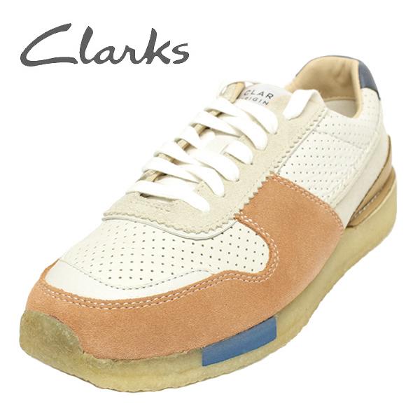 クラークス 靴 メンズ スニーカー レザー 8 1/2M(約26.5cm) CLARKS TORRU...