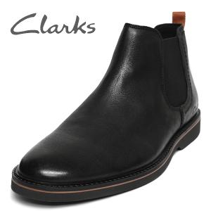 クラークス 靴 メンズ ブーツ サイドゴア 8 1/2M(約26.5cm) CLARKS ATTICUS LT TOP 新品｜paradis2