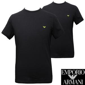 エンポリオ アルマーニ Tシャツ メンズ 半袖 2枚セット カットソー アンダーウェア 111267 3F722 23820｜paradis