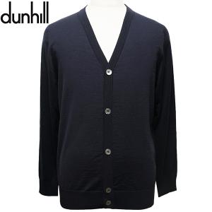 dunhill（ダンヒル） 極美品▽Dunhill ウール シルク ロゴ刺繍 クルー