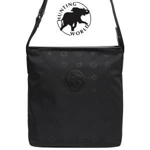 美品 ハンティングワールド レザー 2way ポシェット 鞄 レディース メンズ Hunting World ハンティングワールド HUNTING WORLD バッグ