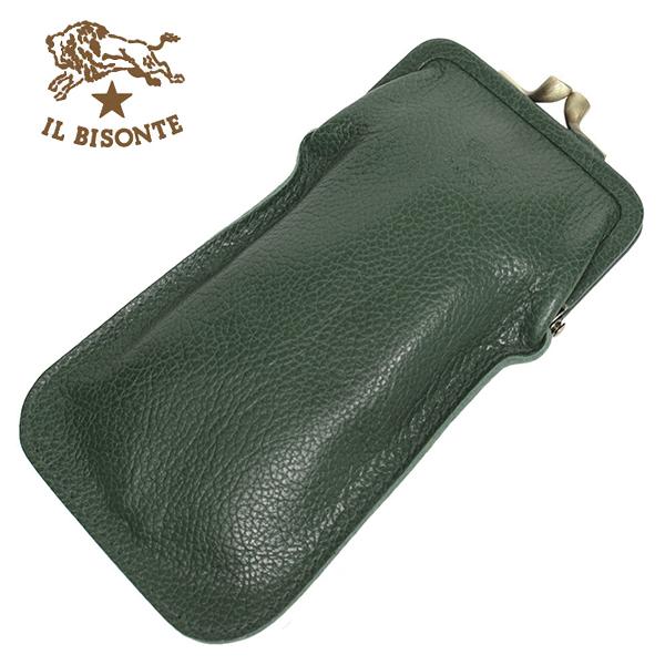 イルビゾンテ グラスケース メガネケース IL BISONTE SCA025 PV0004 GR10...