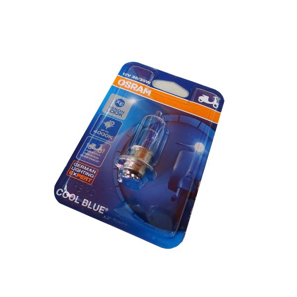 OSRAM COOL BLUE バイク用ヘットライトバルブ 12V35/35W 口金T-19 PH7...