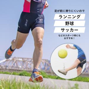 足ブレ軽減 滑り止め付き 5本指ソックス スポ...の詳細画像5