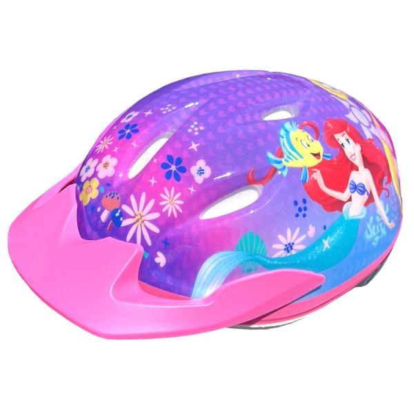 ディズニー プリンセス ヘルメット パープル 子供用 自転車 キッズ キャラクター 幼稚園 保育園 ...