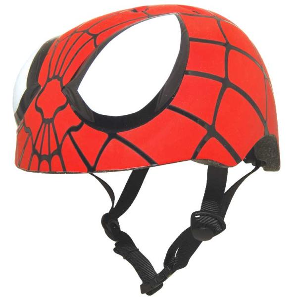 子ども用ヘルメット ディズニー マーベル スパイダーマン レッド キッズサイズ キャラクター 子供用...