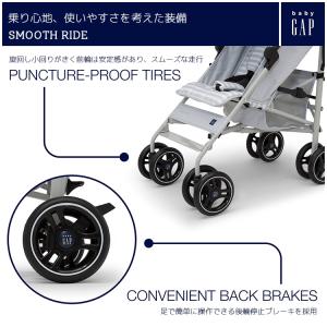 ベビーギャップ シングル ベビーカー グレー ...の詳細画像5