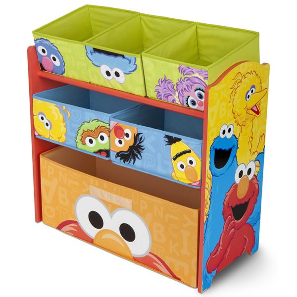 デルタ セサミストリート マルチ おもちゃ箱 子供 3-6歳 Delta tb84735ss