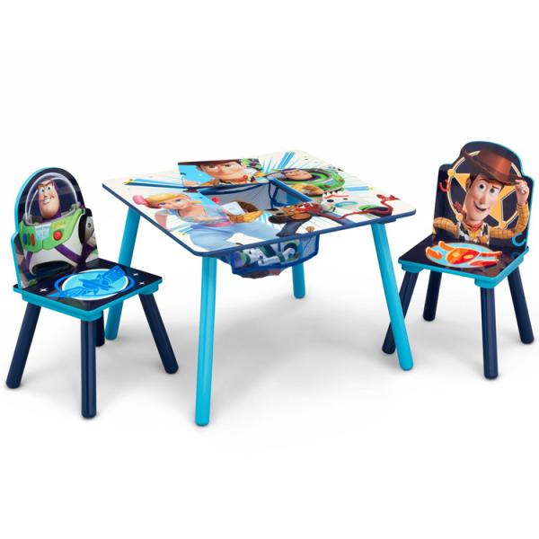 デルタ ディズニー トイストーリー 4 テーブル＆チェア 収納付き 子供家具 学習机 椅子セット D...