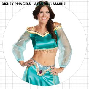 コスチューム ディズニー アラジン ジャスミン...の詳細画像1