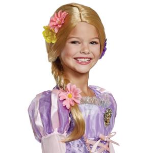 即購入⭕️ ラプンツェル グリーティング風 ウィッグ 塔の上のラプンツェル ウィッグ、かつら 子供用 ディズニー Disney
