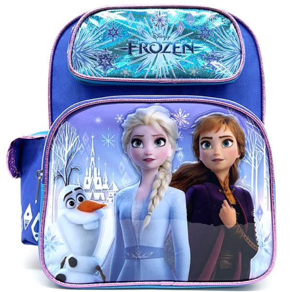 リュックサック ディズニー アナと雪の女王 Mサイズ ブルー 女の子 アナ雪 リュック 子供用 キッ...