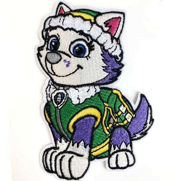 ワッペン パウ・パトロール エベレスト 刺繍 アイロン キャラクター パウパト EVEREST ワッ...