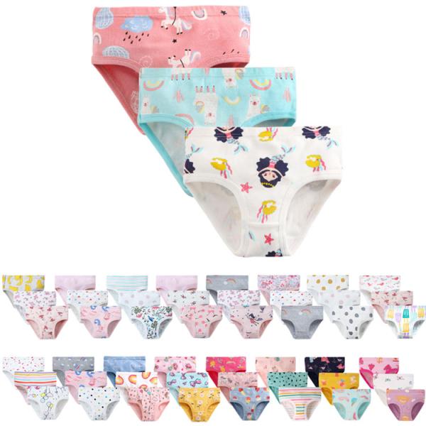 子供 下着 女の子 パンツ 3枚組 ショーツセット 綿100％ ブリーフ キッズ パンティ 女児 8...