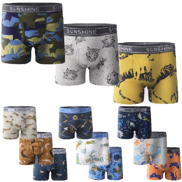 子供 下着 男の子 ボクサーパンツ 3枚組 ショーツセット 綿100％ ブリーフ キッズ パンティ ...