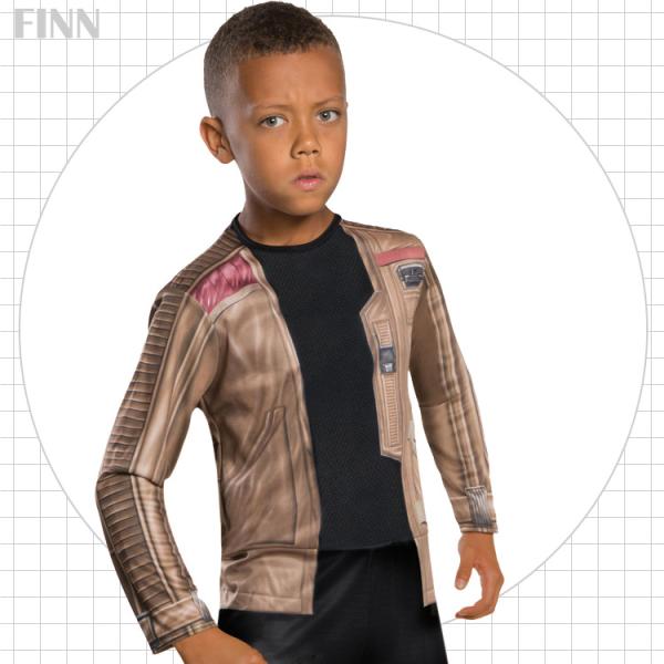 売切価格/ フィン キッズ コスチューム 105-150cm 男の子 スターウォーズ ハロウィン 仮...