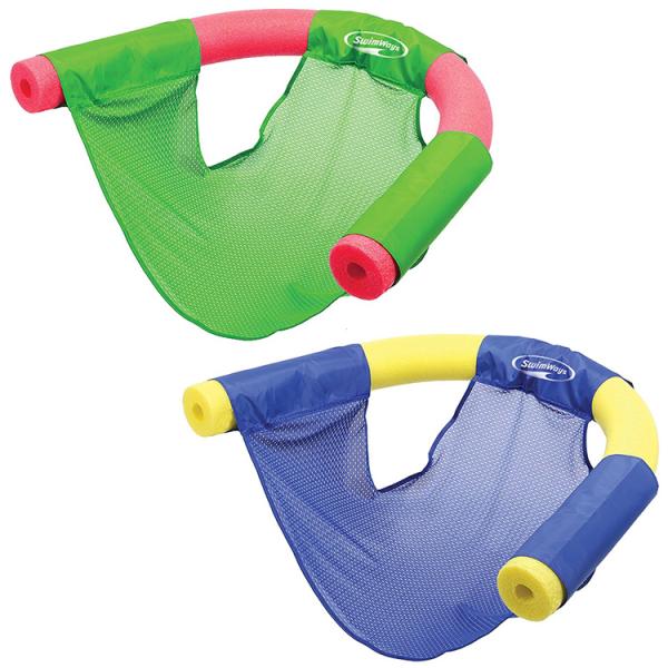 プールヌードル 椅子 プールチェア ヌードルスリング 全2色 リラクゼーション SwimWays