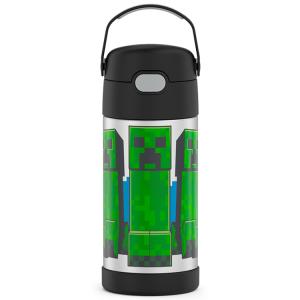 THERMOS（サーモス） ステンレス 水筒 マインクラフト クリーパー 直