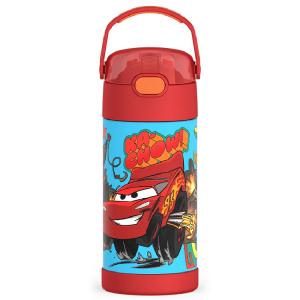 サーモス ステンレス ストロー 水筒 ステンレス水筒 ディズニー カーズ ストロー 350ml THERMOS キャラクター マックウィーン 子供