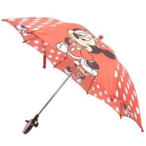 子ども傘 傘 キッズ 子供用 40cm ディズニー ミニーマウス 女の子 アンブレラ 雨具｜paranino2