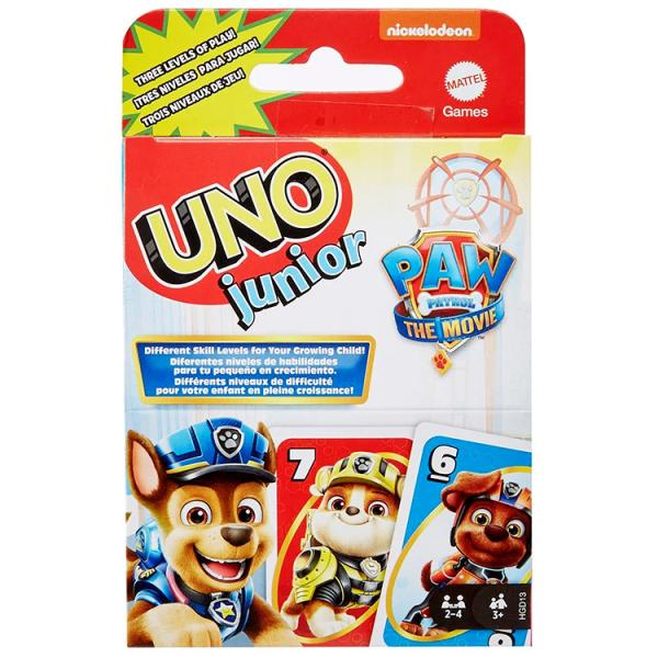 UNO パウパトロール ウノ ジュニア パウパト 3歳から カードゲーム おもちゃ 新品 キャラクタ...