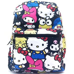 ハローキティ リュックサック 総柄 キティちゃん クロミ