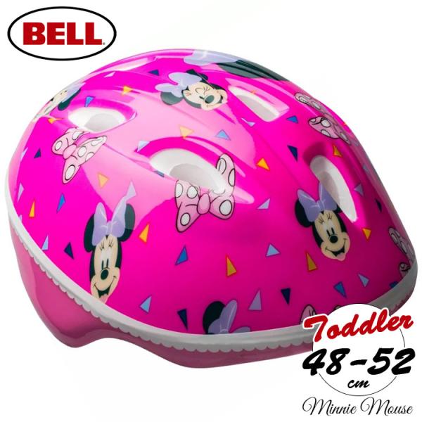 ディズニー ミニーマウス ヘルメット 子供用 自転車 キッズ キャラクター ミニー 幼稚園 保育園 ...