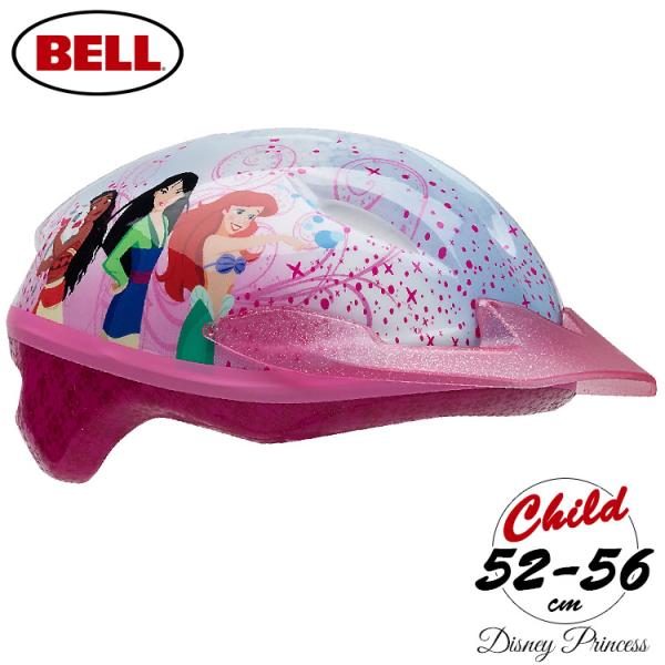 ディズニー プリンセス ヘルメット ピンク 子供用 自転車 キッズ キャラクター プロテクター BE...