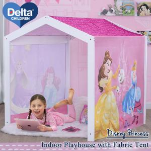 プレイハウス ディズニー プリンセス テント 室内 インドア キッズ 家具 デルタ Delta｜paranino