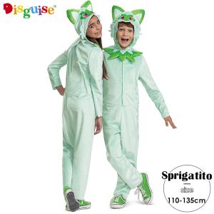 コスチューム ポケモン スプリガティート ニャオハ ポケットモンスター 110-135cm 子ども 男の子 女の子 衣装 Disguis 156959｜paranino