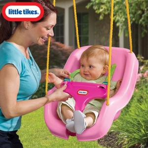 リトルタイクス 2-in-1 スナッグン セキュアースウィング ブランコ ピンク 子供用 Littletikes 615573