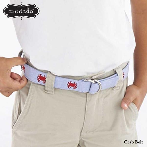 売切価格/ マッドパイ 90-110cm カニサン ベルト 男の子 2歳から Mudpie 1582...