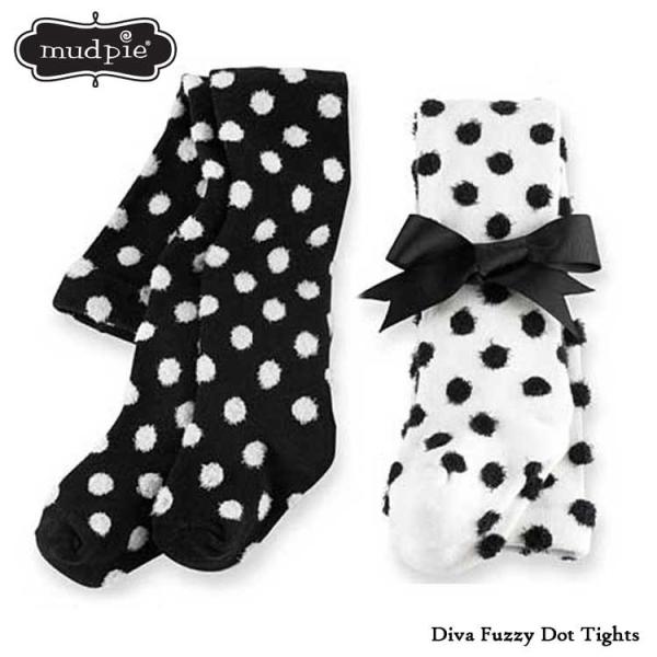 売切価格/ マッドパイ ファジードット タイツ ベビー用 12-18ヶ月 mudpie 167296