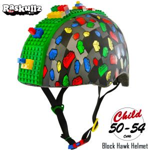 ラスカルズ ヘルメット ブロック ホーク 子供用 自転車 キッズ キャラクター プロテクター