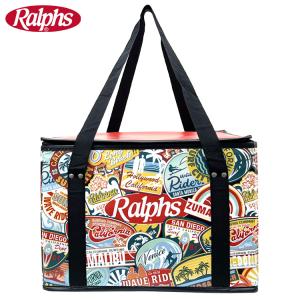 ラルフス エコバッグ Ralph's 保冷 保温 お買い物バッグ クーラーボックス グローサリーバッグ アメリカ スーパーマーケット｜paranino