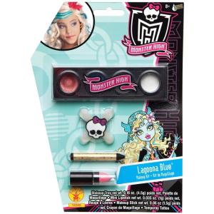メイク セット モンスターハイ ラグーナ ブルー コスチューム アクセサリー ハロウィン 仮装 子供 衣装 コスプレ