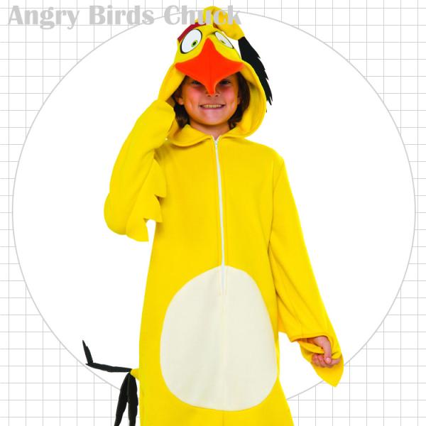 売切価格/ アングリーバード チャック コスチューム 105-150cm 男の子 ハロウィン 仮装 ...