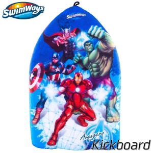 ビート板 子供 ディズニー アベンジャーズ アイアンマン キャプテンアメリカ 5歳から キッズ キャラクター SwimWays｜paranino