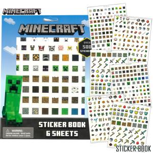 マインクラフト シール 500カット シール 大容量 ステッカー