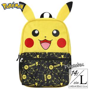 Pokemon（ポケモン） リュックサック ピカチュウ柄 黒 APKB-5900