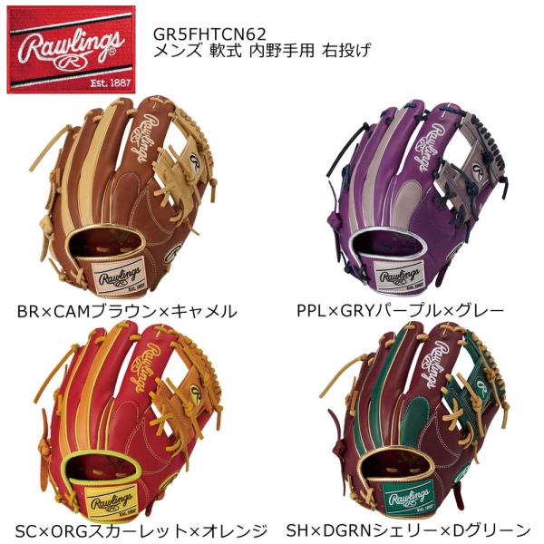 Rawlings(ローリングス) GR5FHTCN62 軟式グローブ グラブ ハイパーテック COS...