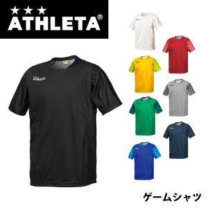 アスレタ ゲームシャツ メンズ サッカーウェア ATHLETA 18001 フットサル 半袖Tシャツ チーム対応｜paraspo
