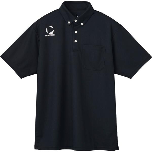 メール便OK ボタンダウンポロシャツ MOVESPORT ムーブスポーツ ST5SHST1M