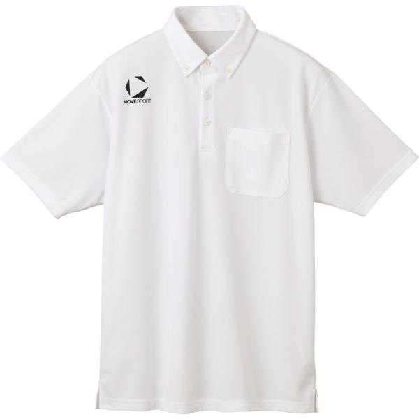 メール便OK ボタンダウンポロシャツ MOVESPORT ムーブスポーツ ST5SHST1M