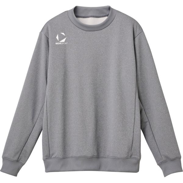 丸首スウェットシャツ メンズ トレーニングウェア スウェット 長袖 トップス MOVESPORT ム...