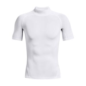 メール便OK UNDER ARMOUR(アンダーアーマー) 1372586 メンズ UAヒートギアアーマー コンプレッション モック ショートスリーブ シャツ｜paraspo