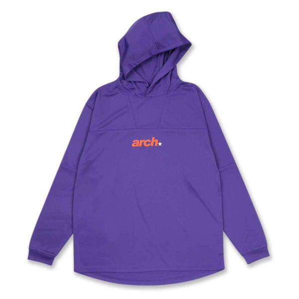 Arch(アーチ) T321-120 sporty logo L/S parka バスケットウェア ...