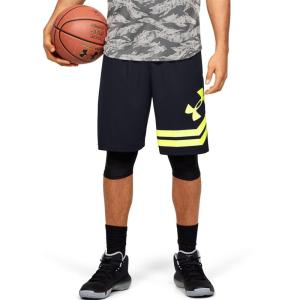 メール便OK UNDER ARMOUR(アンダーアーマー) 1351285 バスケットパンツ UAベースライン 10インチ コート ショーツ メンズウェア｜paraspo