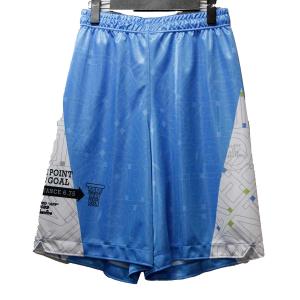メール便OK Team Five APPL-089-02 メンズ リミテッド 昇華プラパン バスケットボールパンツ バスパン サックス