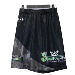 メール便OK Team Five APPL-091-07 メンズ リミテッド 昇華プラパン バスケットボールパンツ バスパン ブラック
